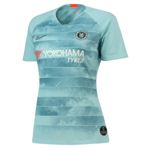 Camiseta Chelsea 3ª Mujer 2018/19 Azul